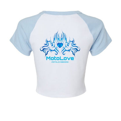 WHITE/ BABY BLUE - BACK